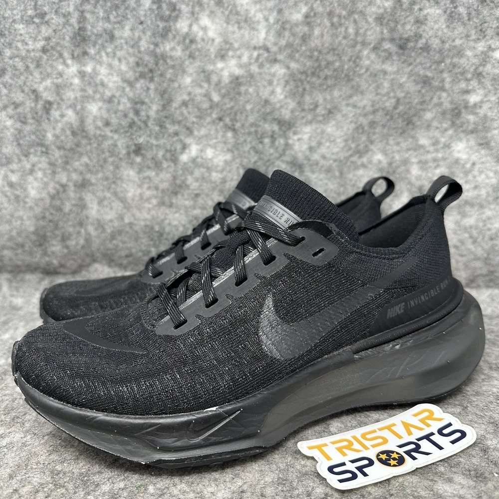 Nike ZoomX Invincible 3 Running Shoes Womens Size 9 Black Anthracite DR2660-007